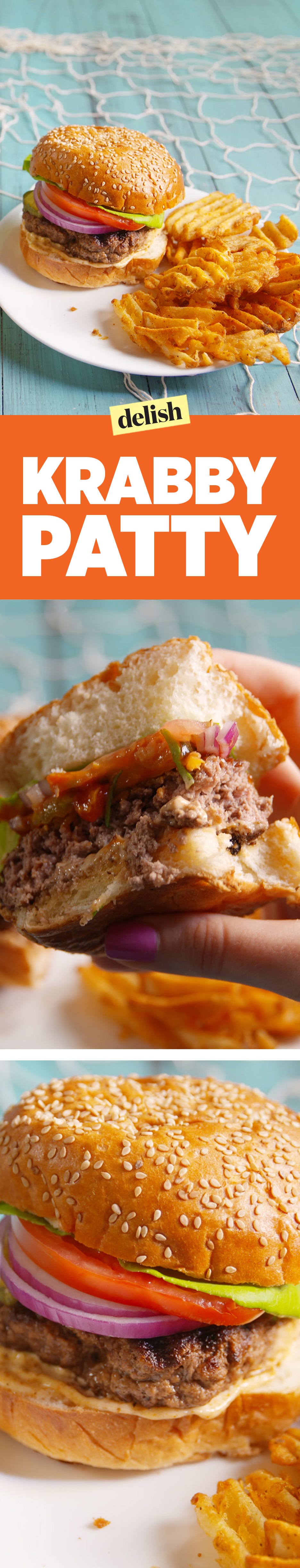 How to Make a Spongebob-Inspired Krabby Patty - What's in a Krabby