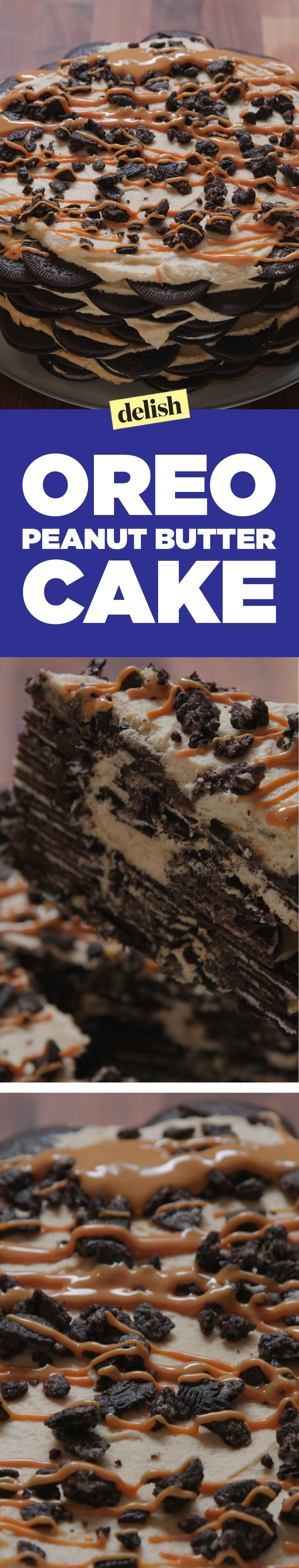 Oreo Peanut Butter Cake Pin