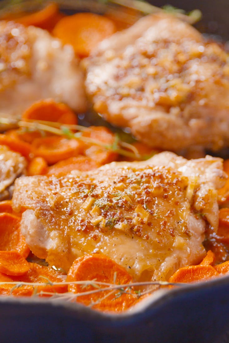 maple chicken carrots