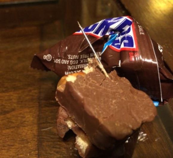 The Most Horrifying Things Found In Halloween Candy