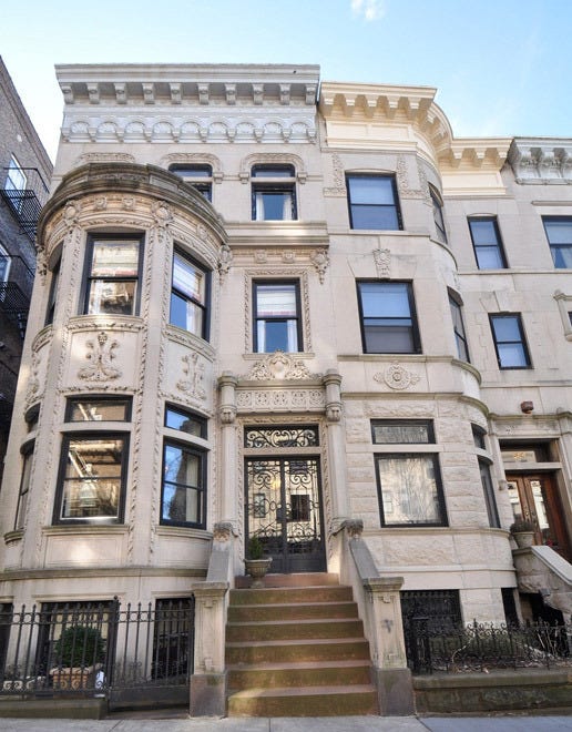 Stairs, Architecture, Facade, Building, Door, Apartment, Mixed-use, Symmetry, Home door, Molding, 
