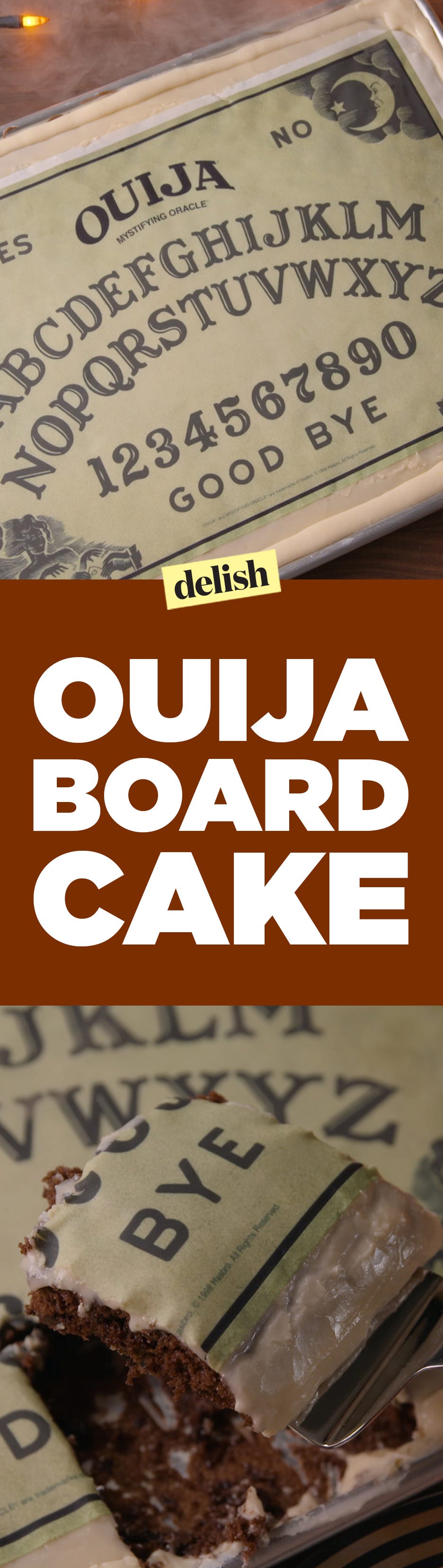 Ouiji Board Cake Pinterest