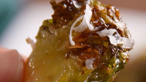 preview for Brussels Sprouts Chips Slay Kale Chips