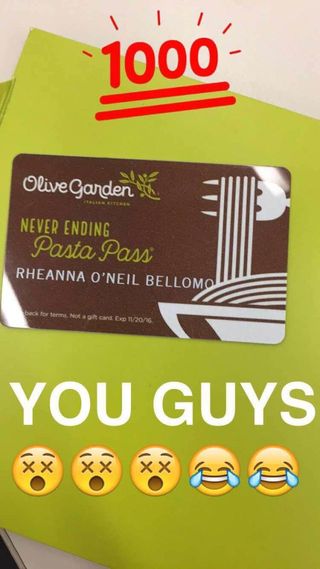 I Survived 8 Hours At Olive Garden With The Never Ending Pasta Bowl