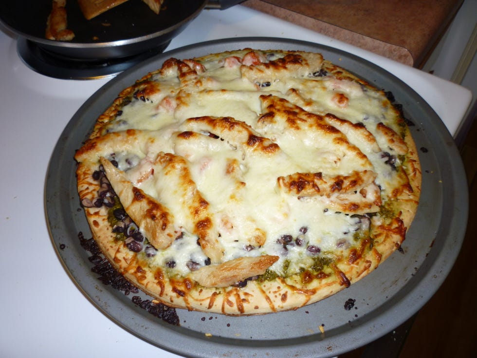Food, Pizza, Ingredient, Dish, Cuisine, Baked goods, Pizza cheese, Plate, Recipe, Tableware, 