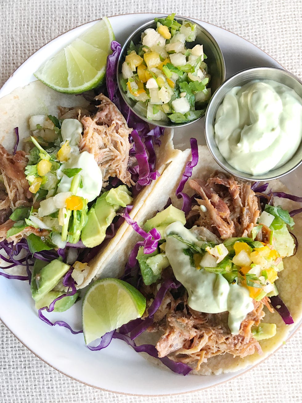 pulled pork tacos with pineapple salsa recipe