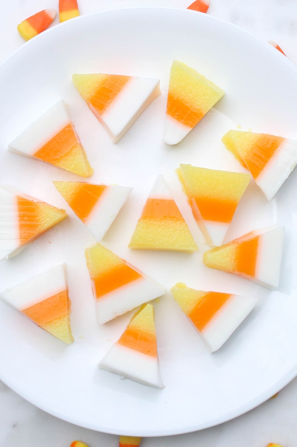 candy corn jello shots