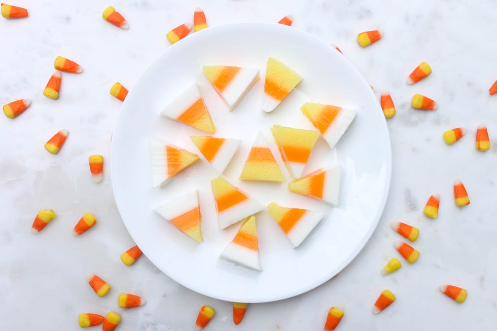 candy corn jello shots