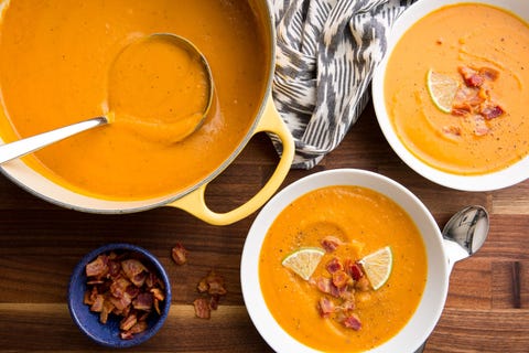 Bacon-Sweet Potato Soup Recipe