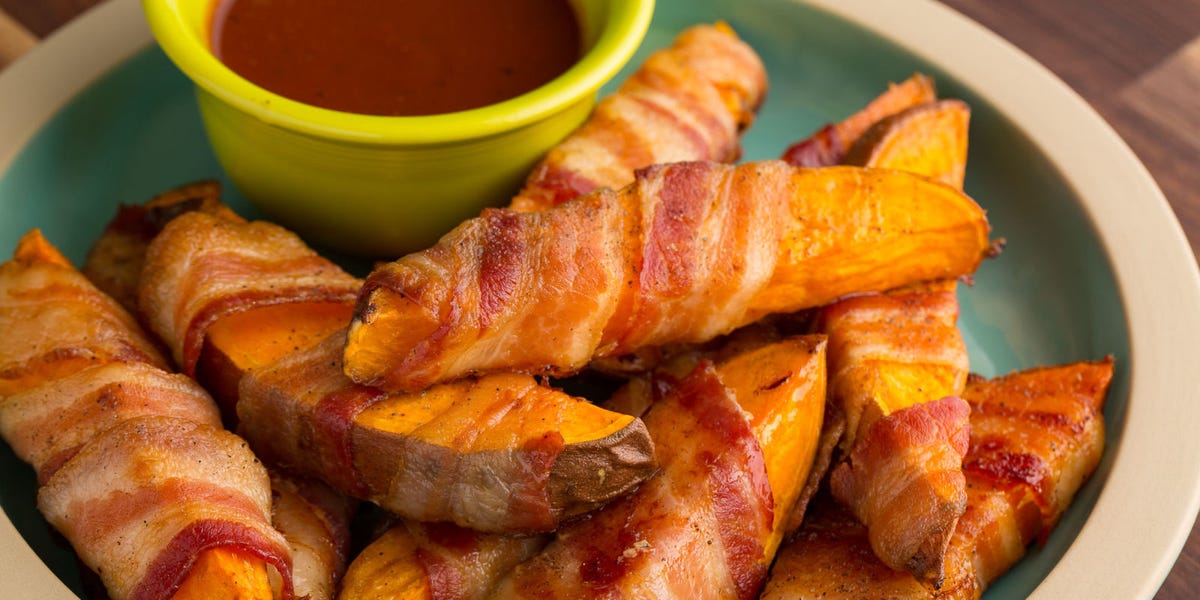 Bacon-Wrapped Sweet Potato Fries