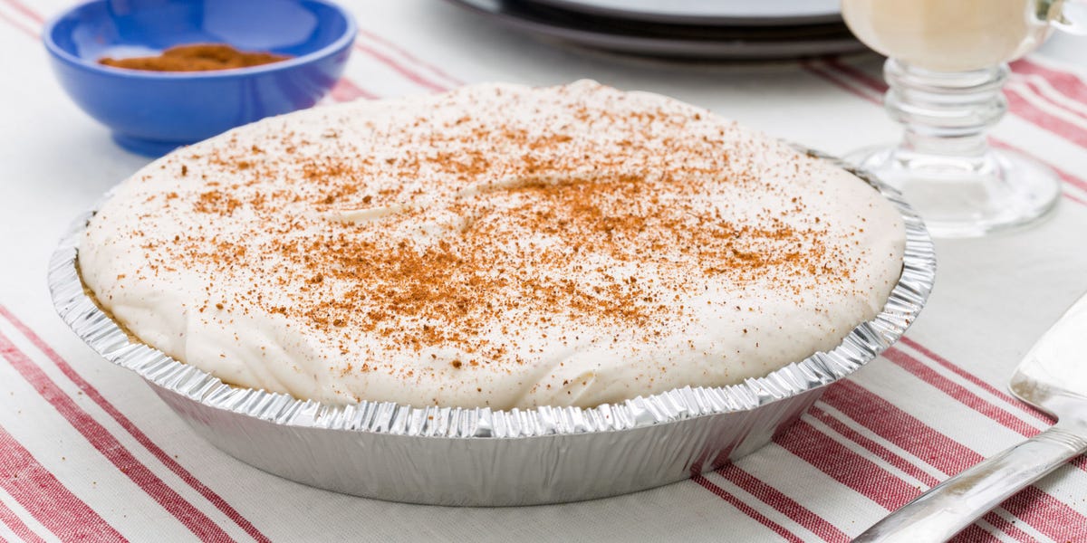 Eggnog No-Bake Cheesecake