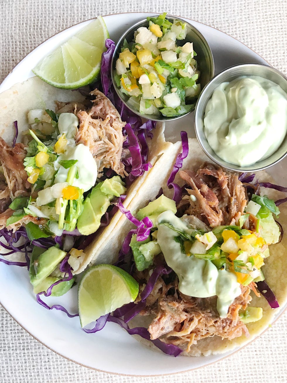 pulled pork tacos with pineapple salsa recipe