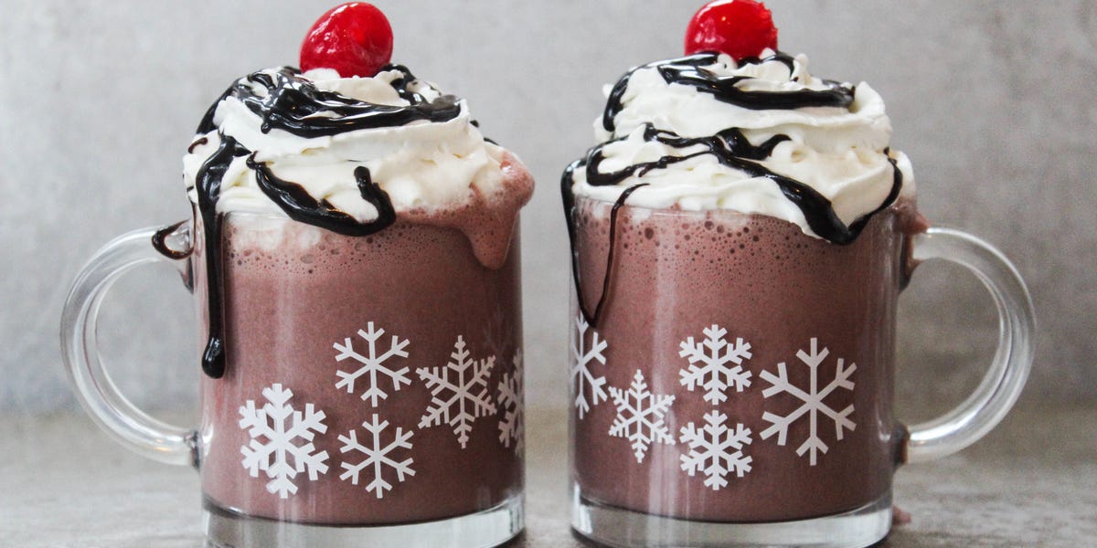 Chocolate-Covered Cherry Hot Chocolate