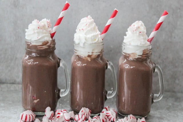 Peppermint Hot Chocolate peppermint hot chocolate