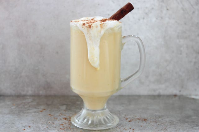Pumpkin Spice Eggnog Hot Chocolate pumpkin spice eggnog hot chocolate