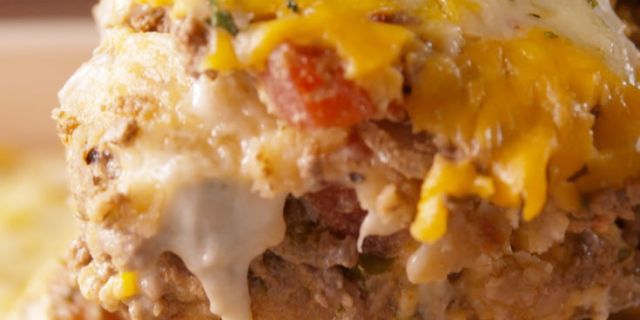 Best Cheesy Taco Bake Recipe-How To Make Cheesy Taco Bake—Delish.com