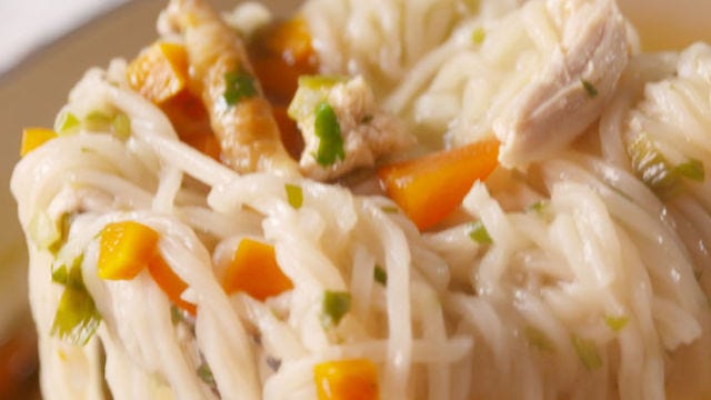 preview for Ramen Chicken Noodle Soup is the Best-Ever Upgrade For Ramen Noodles!