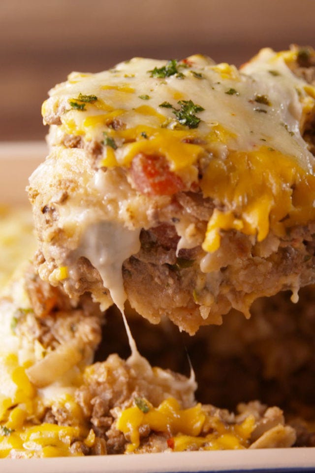 cheesy taco bake