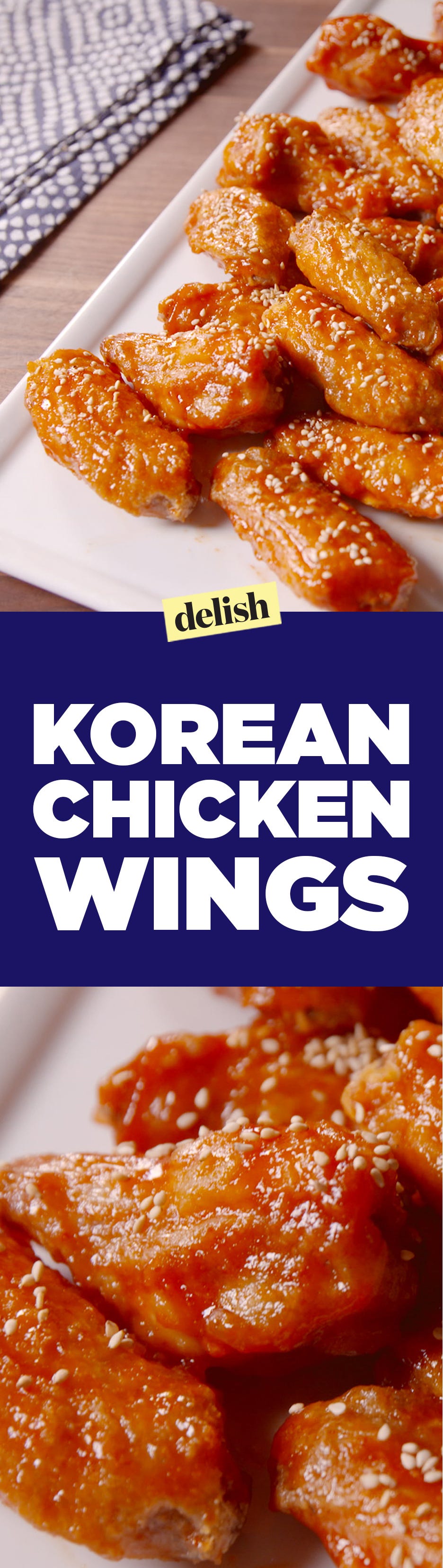 Korean Chicken Wings Pinterest