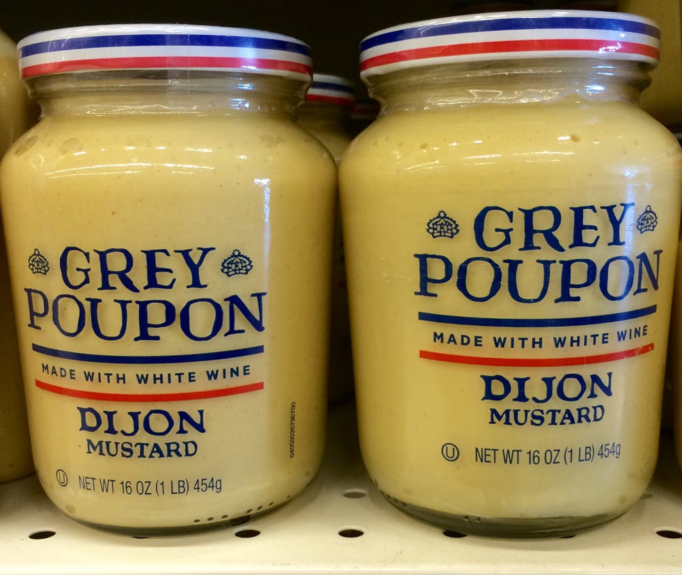 Grey Poupon dijon mustard