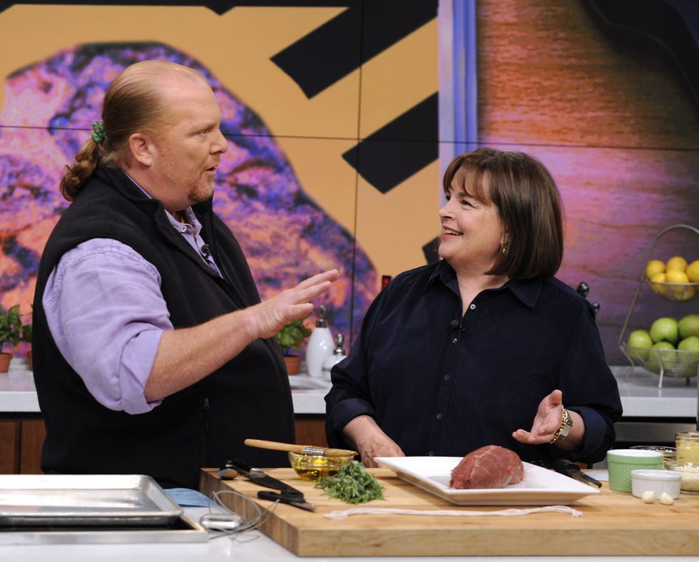 Ina Garten and Mario Batali