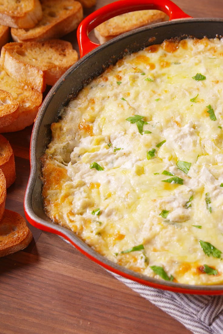 Crab Artichoke Dip Vertical