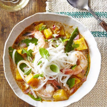 Thai Noodle Soup with Shrimp & Pumpkin Recipe - Country Living