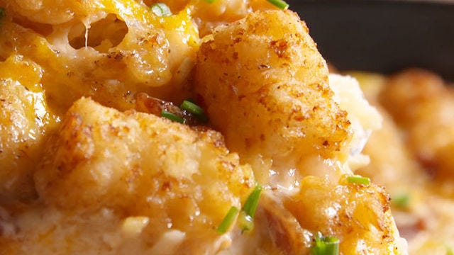 preview for Tater Tot Breakfast Bake Will Finally End the Argument Between Hash Browns and Home Fries!