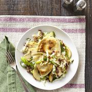 Pierogies with Sausage, Cabbage & Pear Recipe - Country Living