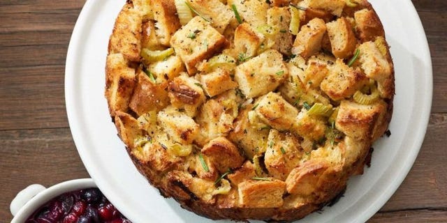 Rosemary Monkey Bread Stuffing Recipe - Country Living Rosemary Monkey Bread Stuffing Recipe - Country Living