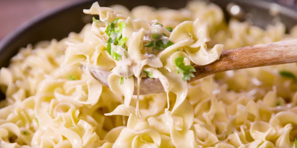 Best Three-Cheese Noodles Recipe - Delish