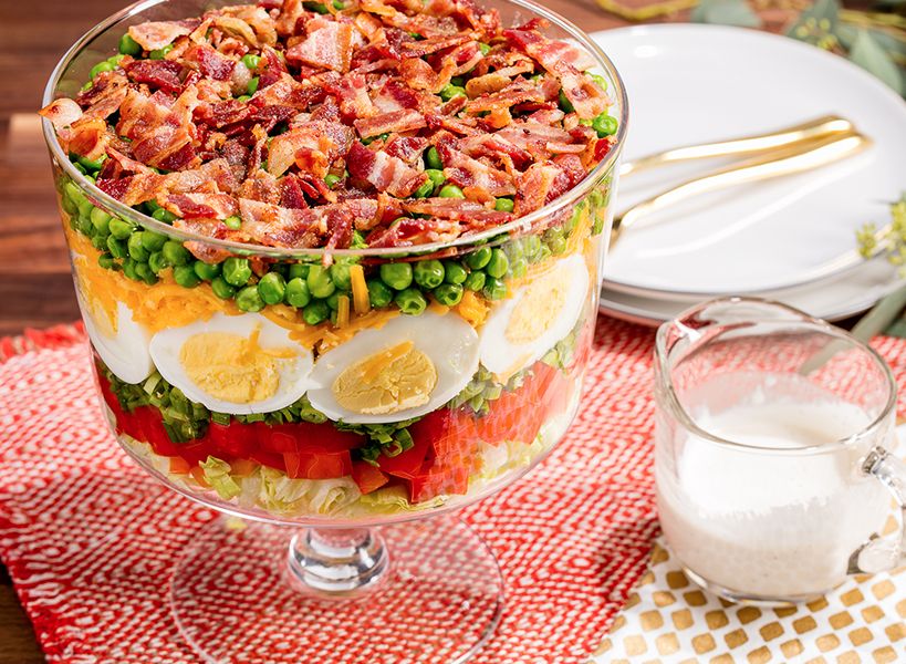 best seven layer salad recipe how to make seven layer salad