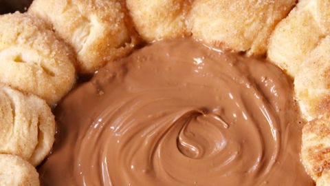 Video player poster image preview for Chocolate Churro Dip Is The Cozy Dessert Dip Of Your Dreams!