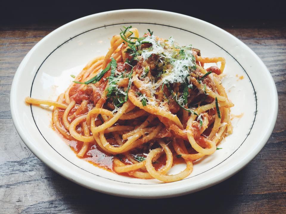 Pasta, Food, Cuisine, Noodle, Spaghetti, Dish, Recipe, Condiment, Ingredient, Al dente, 