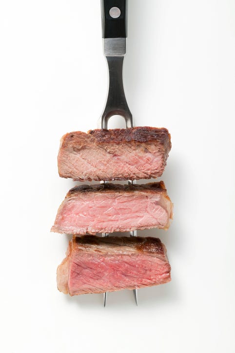 Beef, Pork, Food, Red meat, Meat, Animal product, Animal fat, Kitchen utensil, Venison, Steak, 