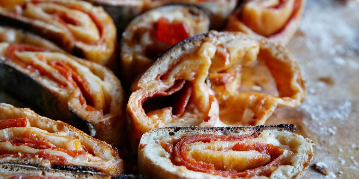 Pepperoni Pizza Pinwheels
