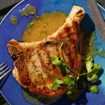 Pork Chops with Peach-Mango Chili Sauce Pork Chops with Peach-Mango Chili Sauce