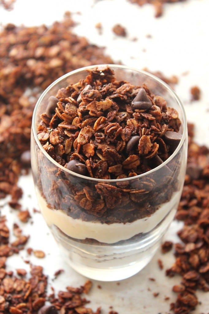 Food, Cuisine, Ingredient, Dish, Breakfast, Granola, Meal, Snack, Plant, Produce, 