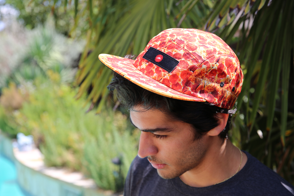 Clothing, Ear, Shirt, T-shirt, Headgear, Cool, Terrestrial plant, Street fashion, Portrait photography, Top, 
