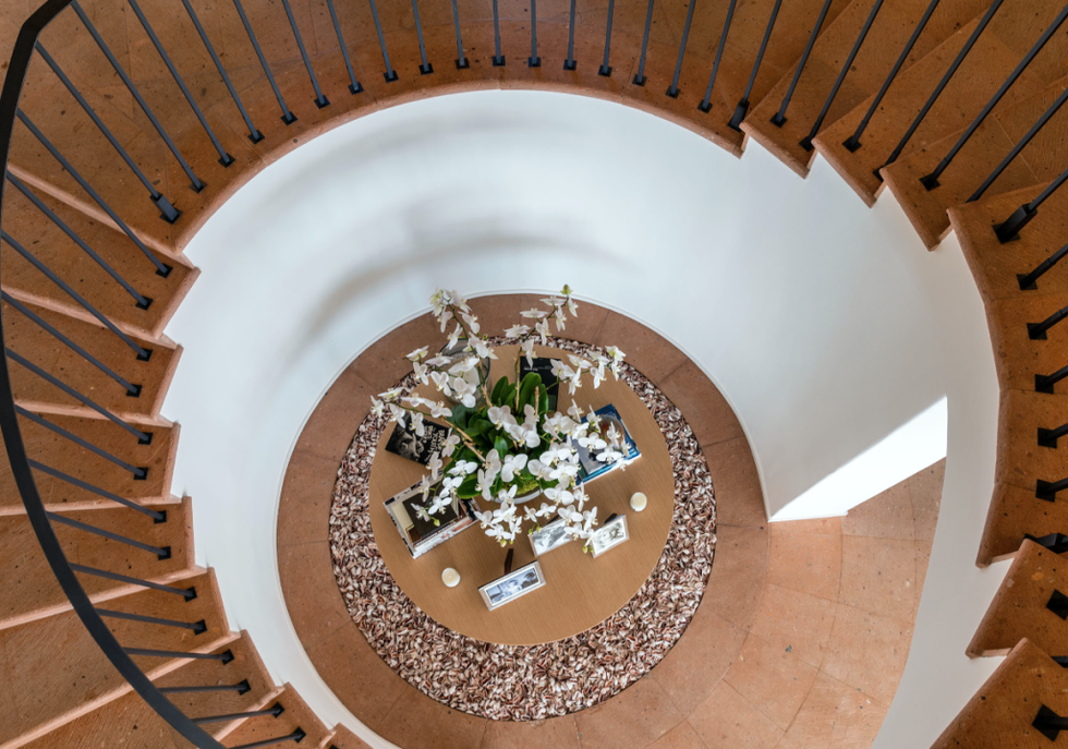 Stairs, World, Design, Circle, 