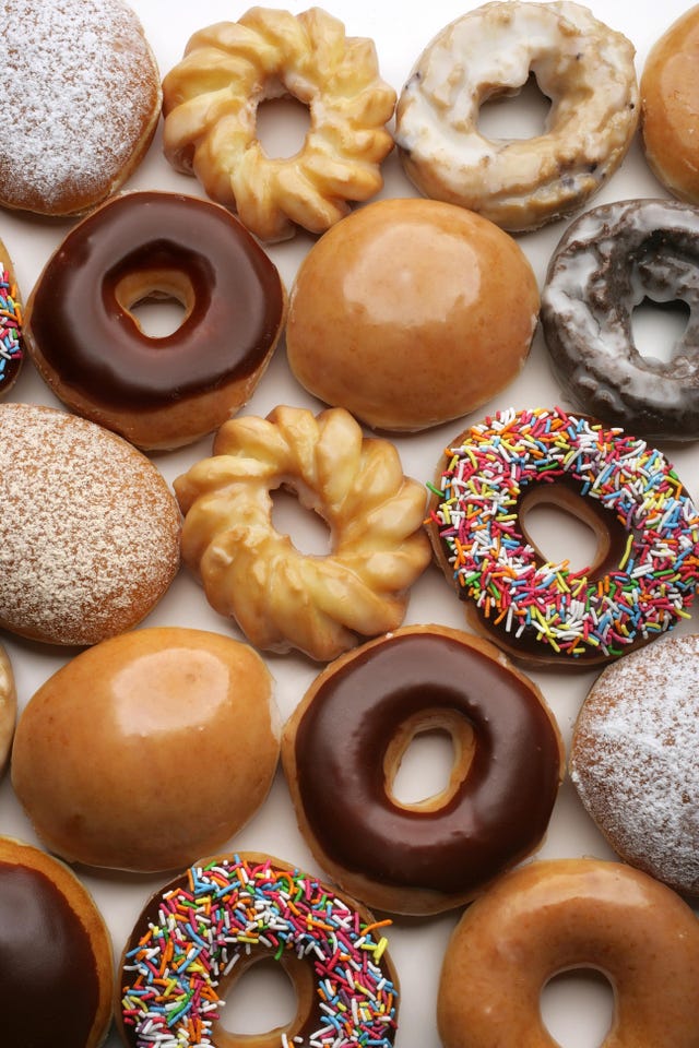 Doughnuts from Krispy Kreme