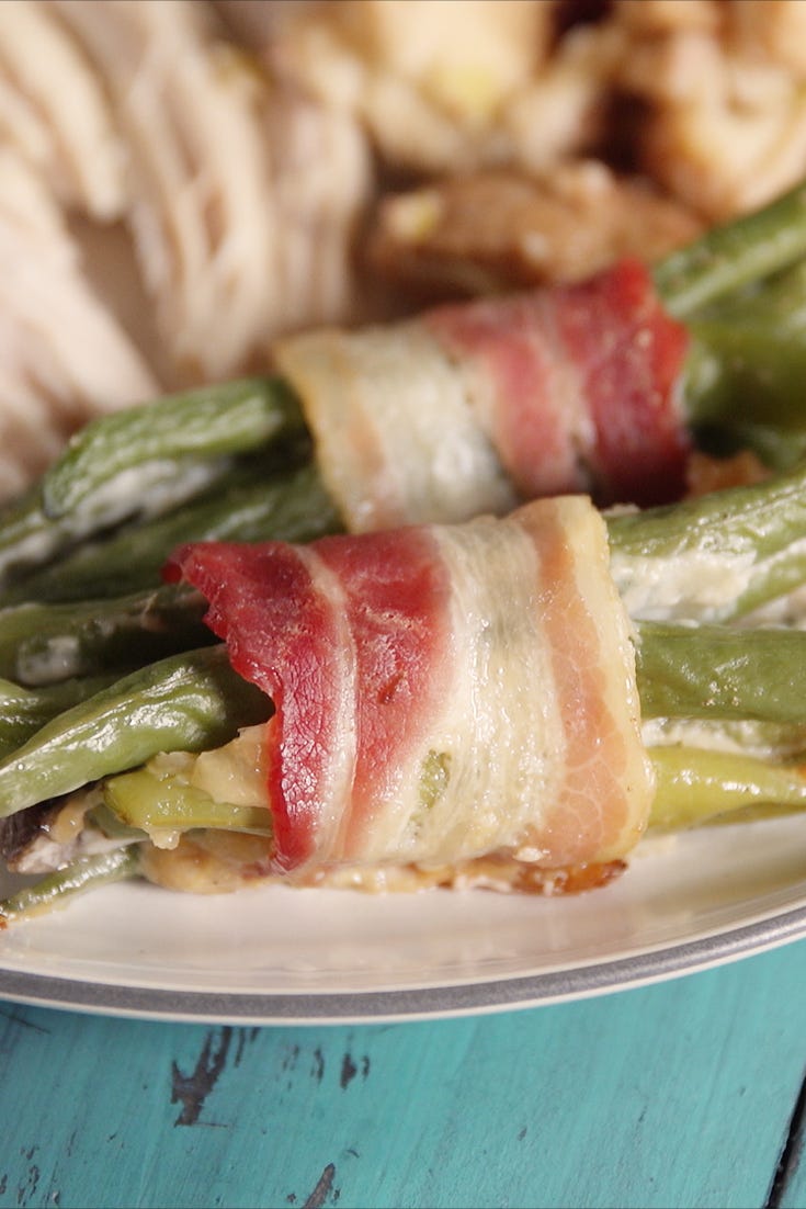 Green Bean Casserole Bundles Vertical