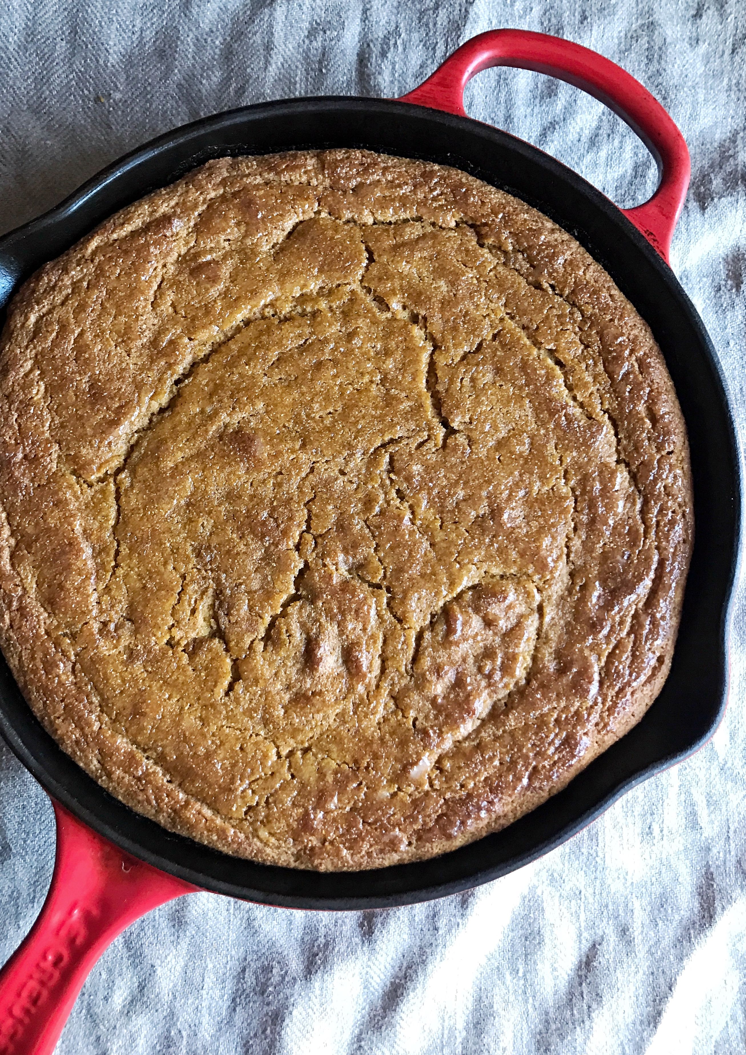 Skillet Pumpkin Cornbread-image