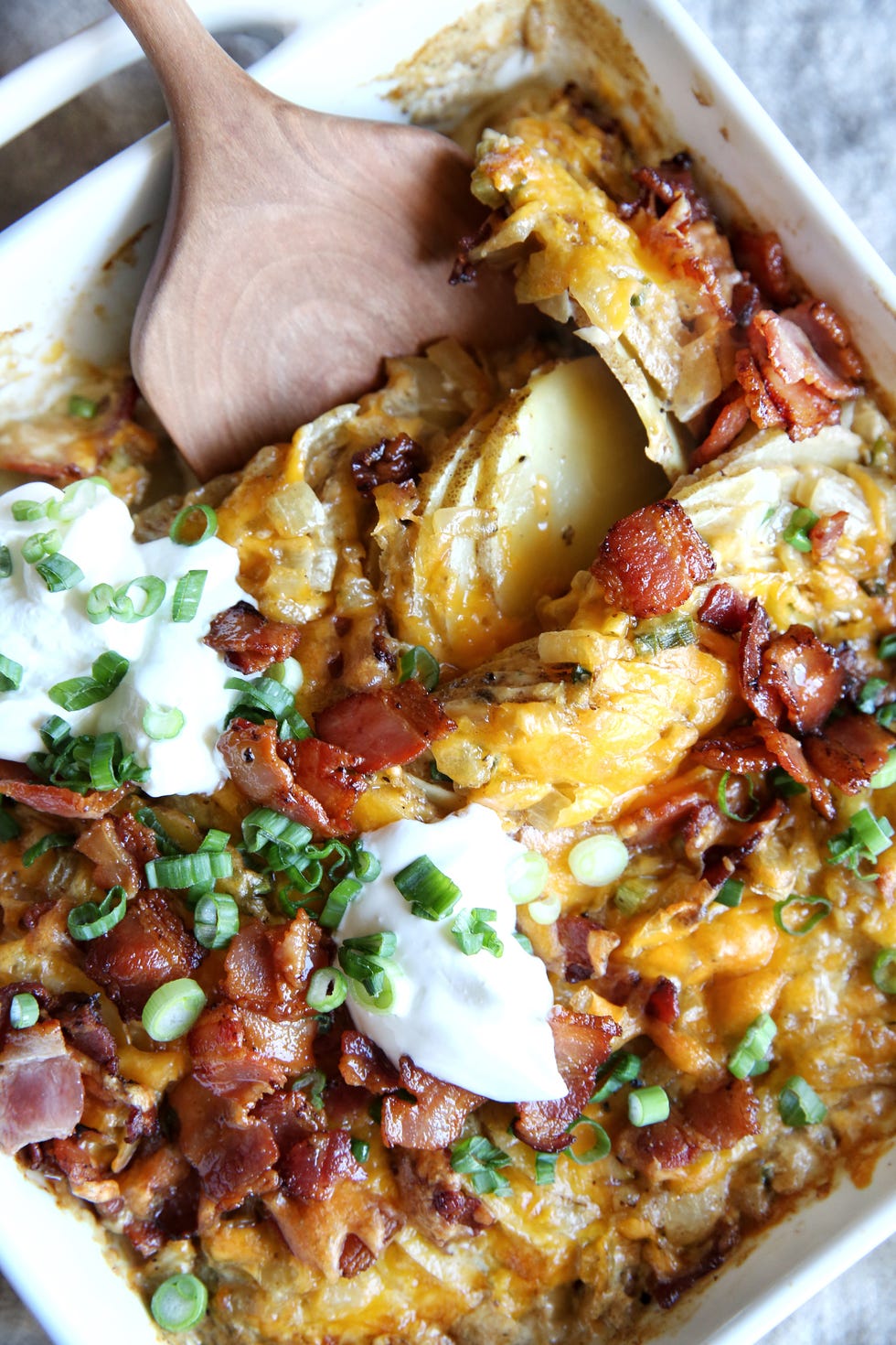 Loaded Scalloped Potatoes Recipe