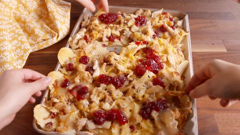 preview for Friendsgiving Nachos are the Party Version of Thanksgiving Dinner!