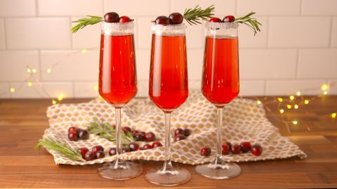 Cooking Cranberry Mimosas Video How To Cranberry Mimosas Video