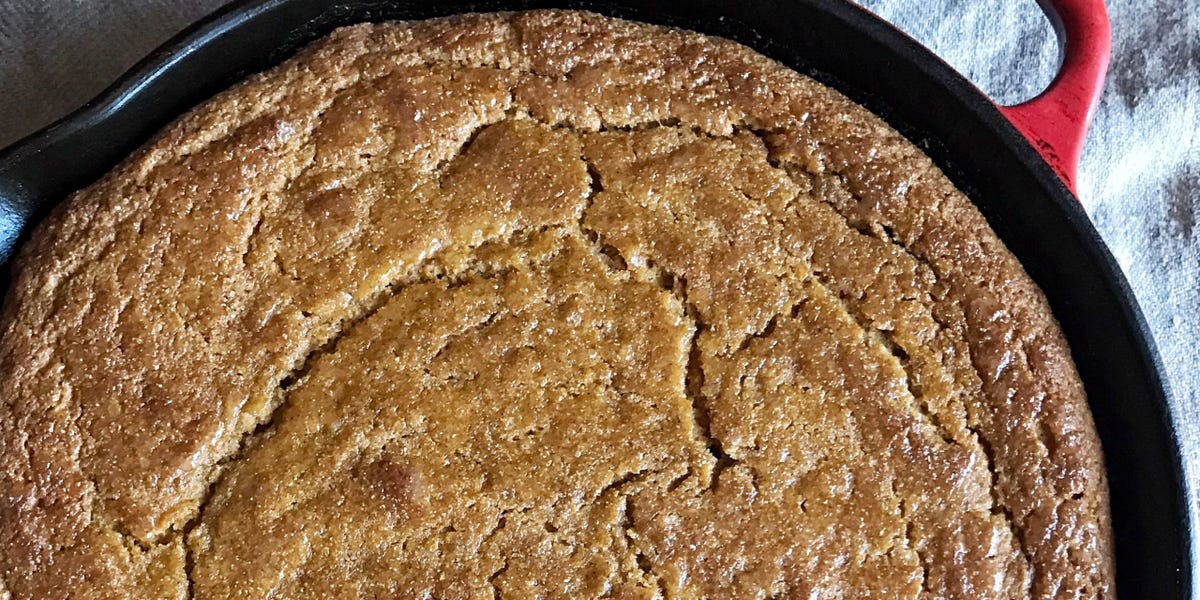 Skillet Pumpkin Cornbread