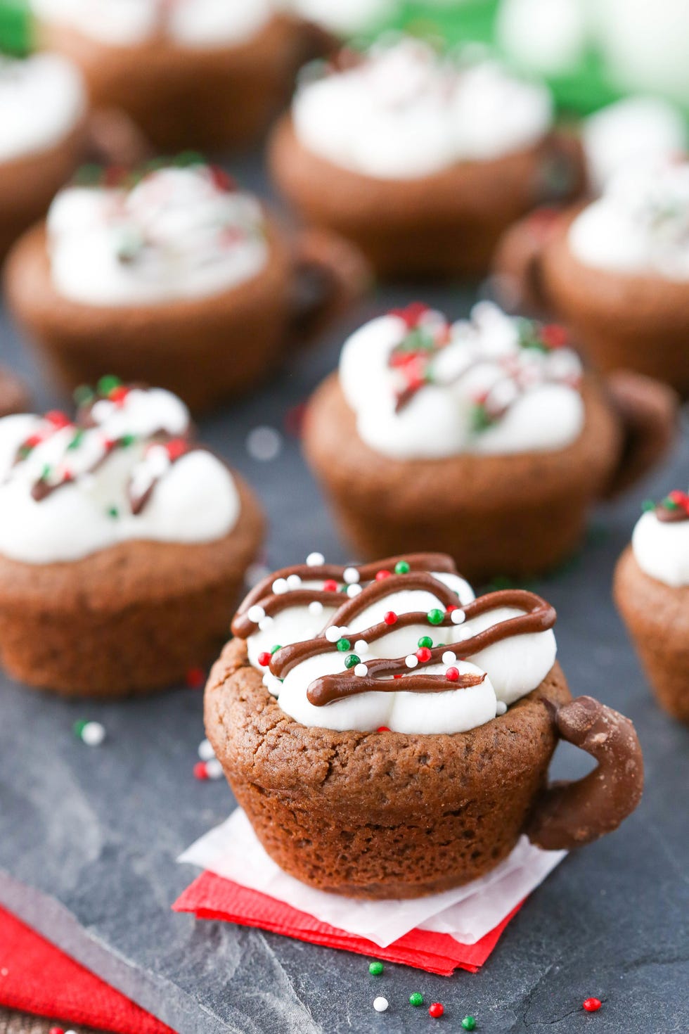 hot chocolate cookie cups recipe