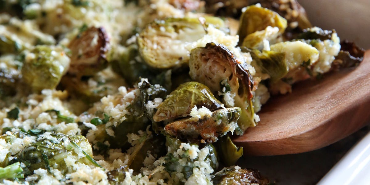 Brussels Sprouts Au Gratin