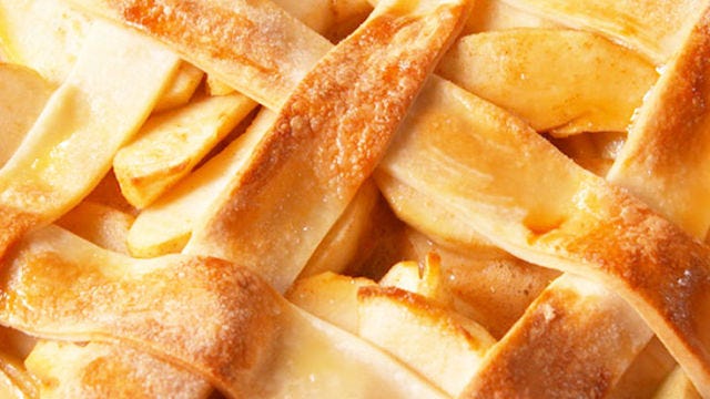 Video player poster image preview for Skillet Apple Pie = No Pie Dish, No Problem!